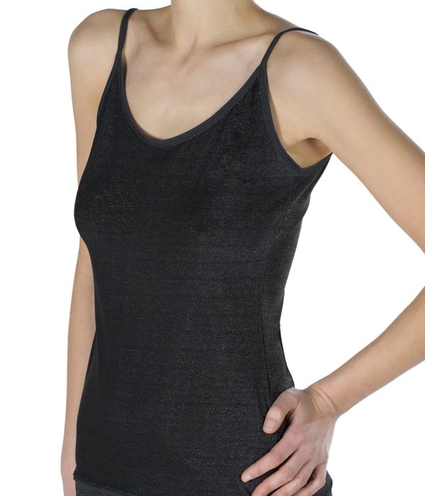 DermaSilk Black Undertrje Med Strop